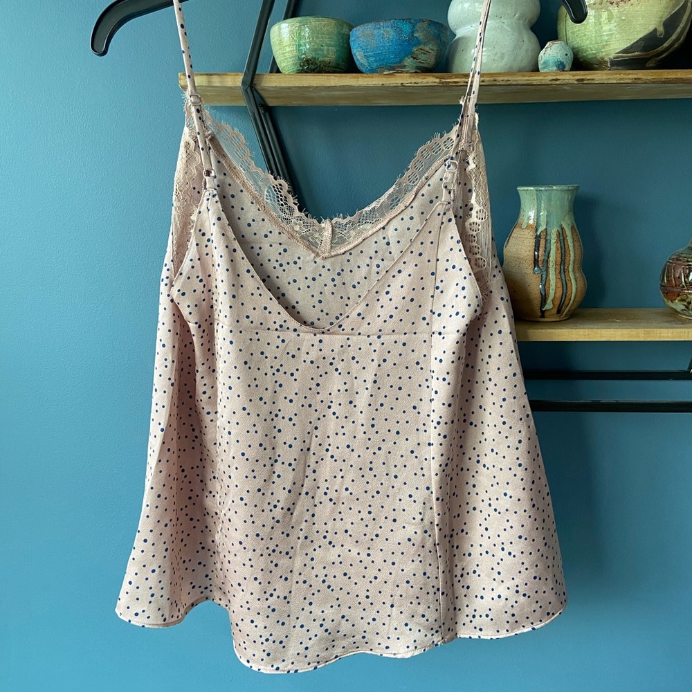 NWT Le Kate Polka Dot Camisole- Size S & M - Picture 6 of 6